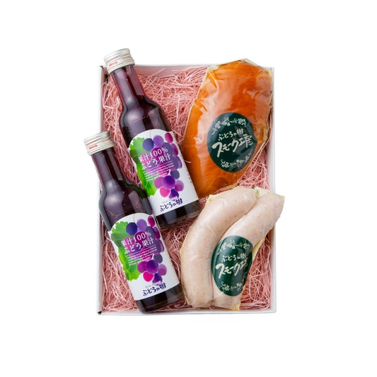 【マスカット】ぶどう果汁＆スモークセット